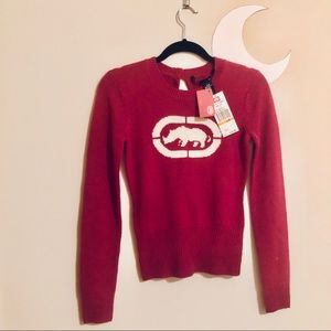 NWT ECHO RED sweater - super cute!!!